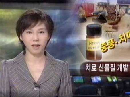 [SBS 8 뉴스] 국내 연구진, 중풍·치매 신약 개발 - 2004. 8. 25.