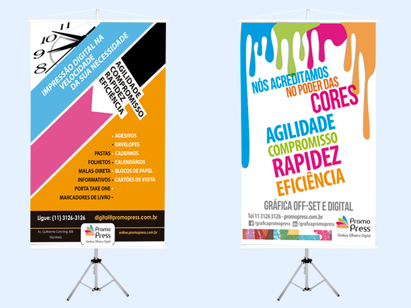 Banners impressos