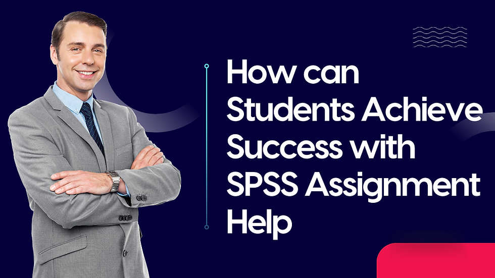 SPSS Assignment help