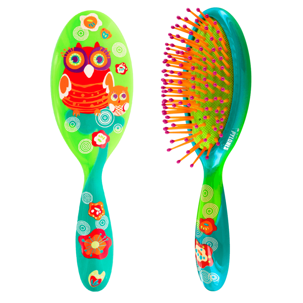 Pylones Ladypop Small Hairbrush - Owl