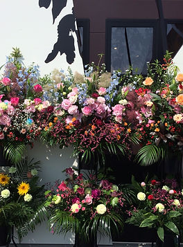 山梨県中央市　花屋　丹沢生花店　祝い花　祝い花スタンド花　開店祝い　