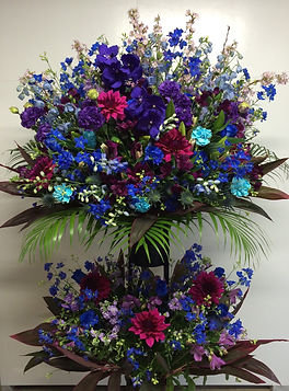 山梨県中央市　花屋　丹沢生花店　祝い花　祝い花スタンド花　開店祝い　