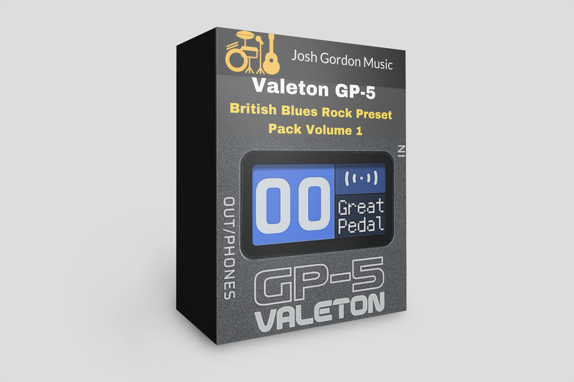 Valeton GP-5 BRITISH Blues Rock Preset Pack Volume 1