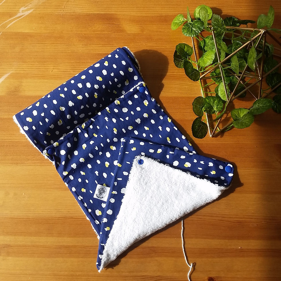 Miniature : Essuie tout - Pois jaune