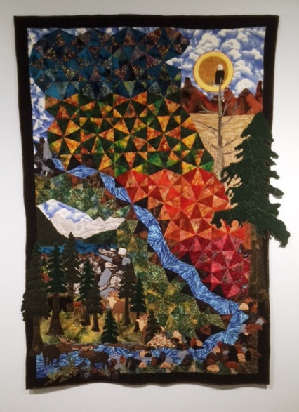 Dominique Ehrmann First Quilt