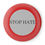 Miniature : Frisbee with 'Stop Hate' Message - Fun Outdoor Game for Activism & Unity