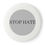 Miniature : Frisbee with 'Stop Hate' Message - Fun Outdoor Game for Activism & Unity