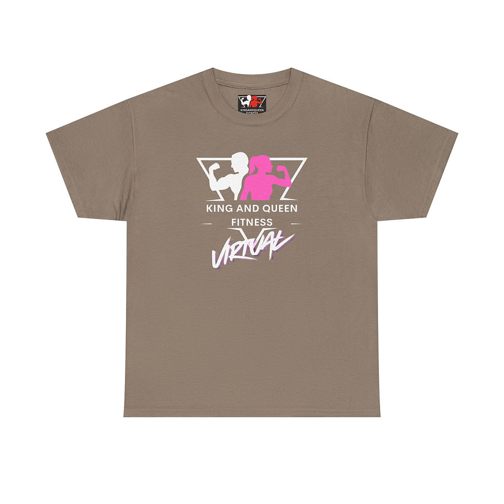 섬네일: King & Queen Fitness Virtual Tee — Summer Lineup