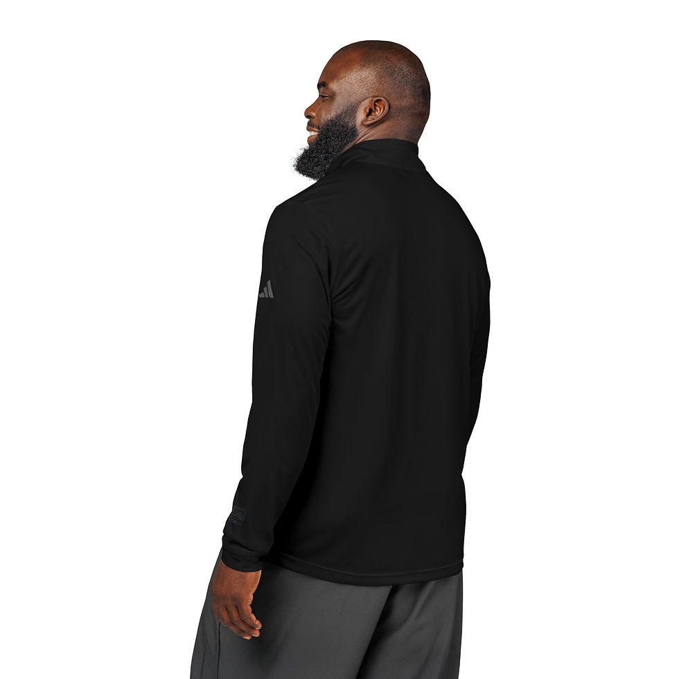 Thumbnail: Adidas QuarterZip Pullover  Adidas and Gym Nut Mafia are at it again Embroidered