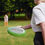 Miniature : Frisbee with 'Stop Hate' Message - Fun Outdoor Game for Activism & Unity
