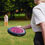 Miniature : Fitness Themed Frisbee - 'Gym Nut' Outdoor Play