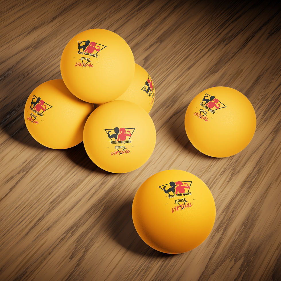 Thumbnail: King and Queen Fitness Virtual Custom Ping Pong Balls