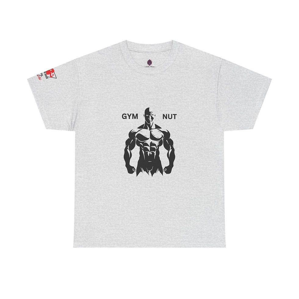 Thumbnail: King and Queen Fitness Tee — 'Gym Nut Mafia' Workout Shirt