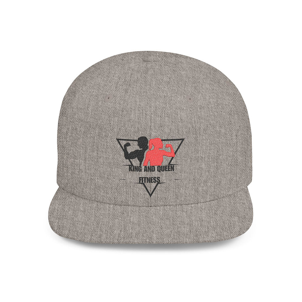 Thumbnail: Snapback Cap New King and Queen Fitness Hat