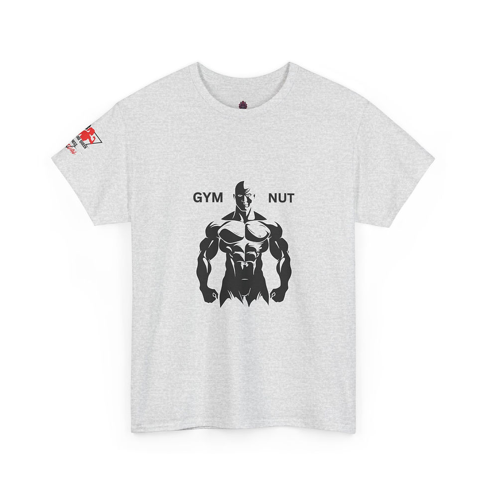 Thumbnail: King and Queen Fitness Tee — 'Gym Nut Mafia' Workout Shirt