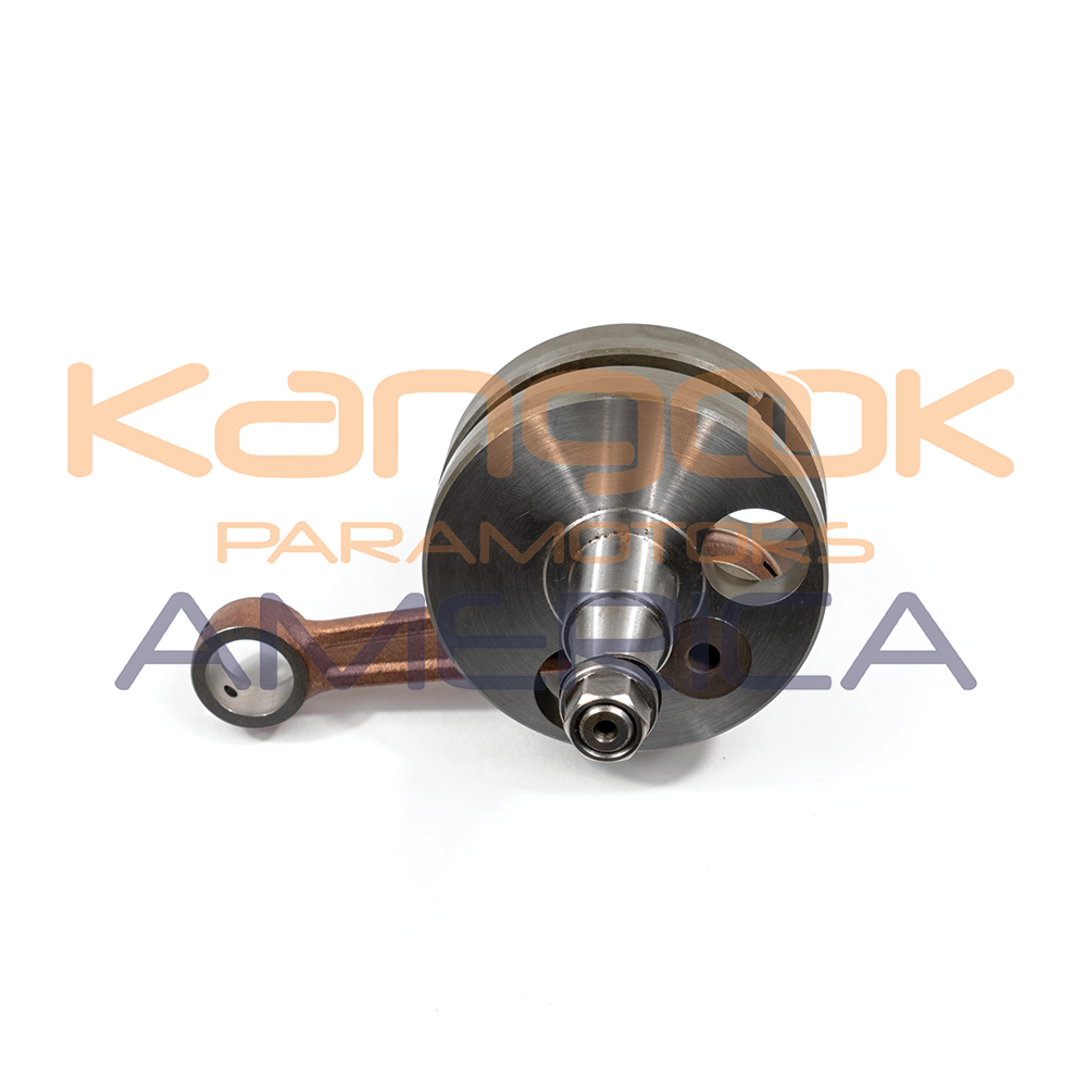 AT001 Crankshaft with push rod and Flywheel Nut 10 x 1.25 mm