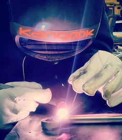 Kangook paramotor factory TIG welding.jpg