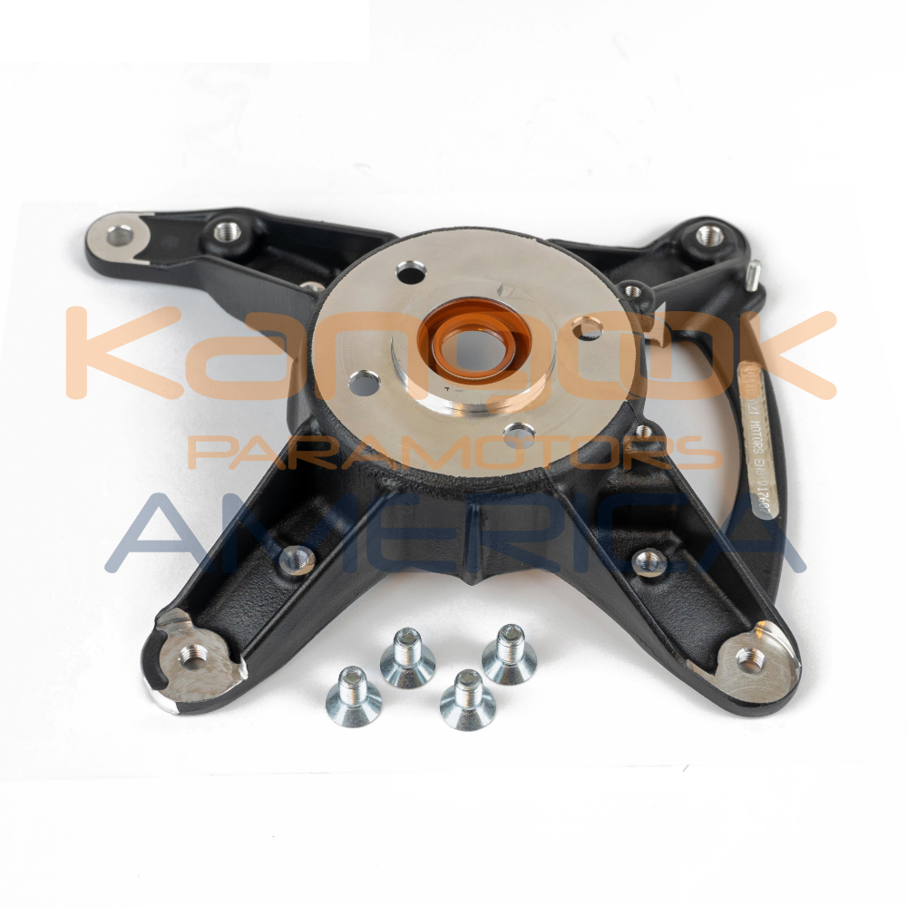 MP003 Engine carter support with Oil seal and Bolts, black (manual start version