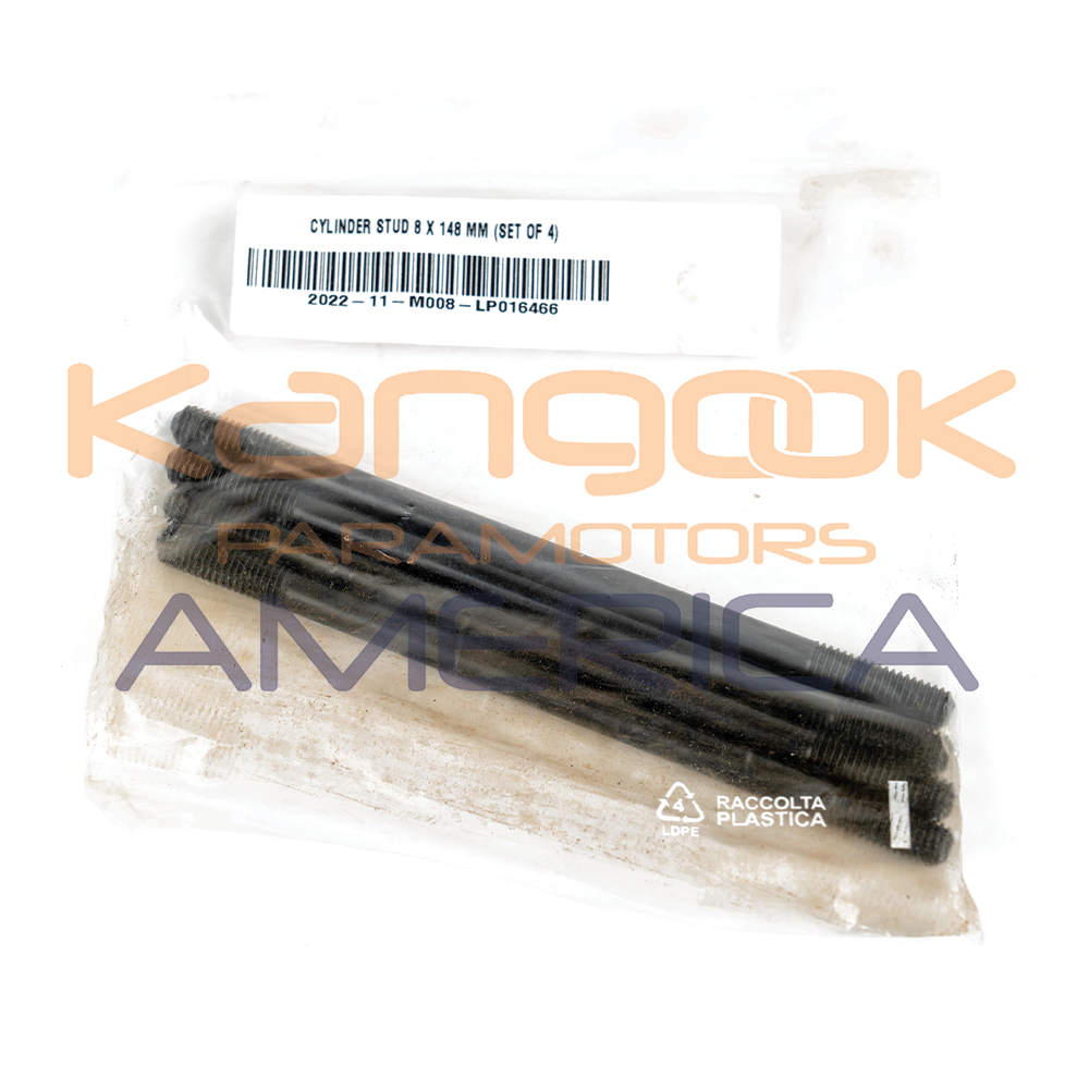 M008 Cylinder stud 8 x 148 mm (Set of 4)