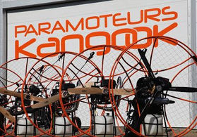 Kangook paramotors on display.jpg