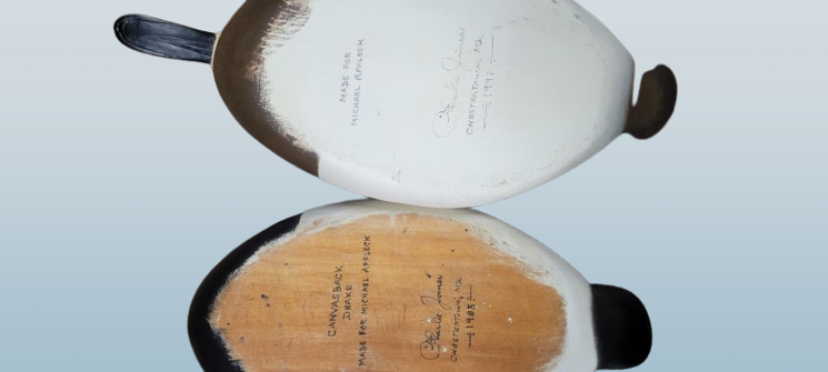 Thumbnail: Charlie Joiner Canvasback Decoys