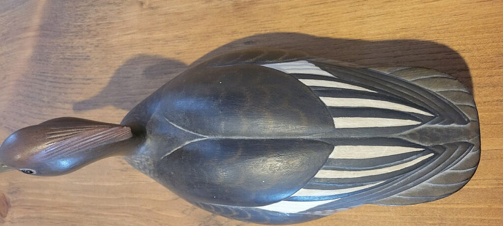 Thumbnail: Hooded Merganzer Decoy