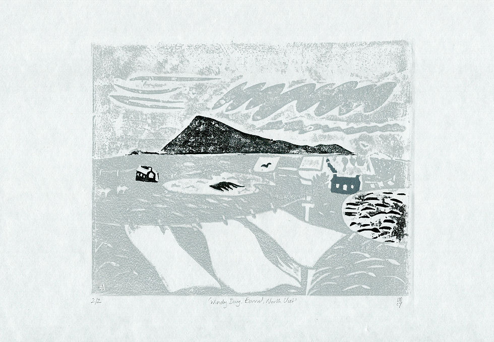 Thumbnail: 'Windy Day, Eaval, North Uist'