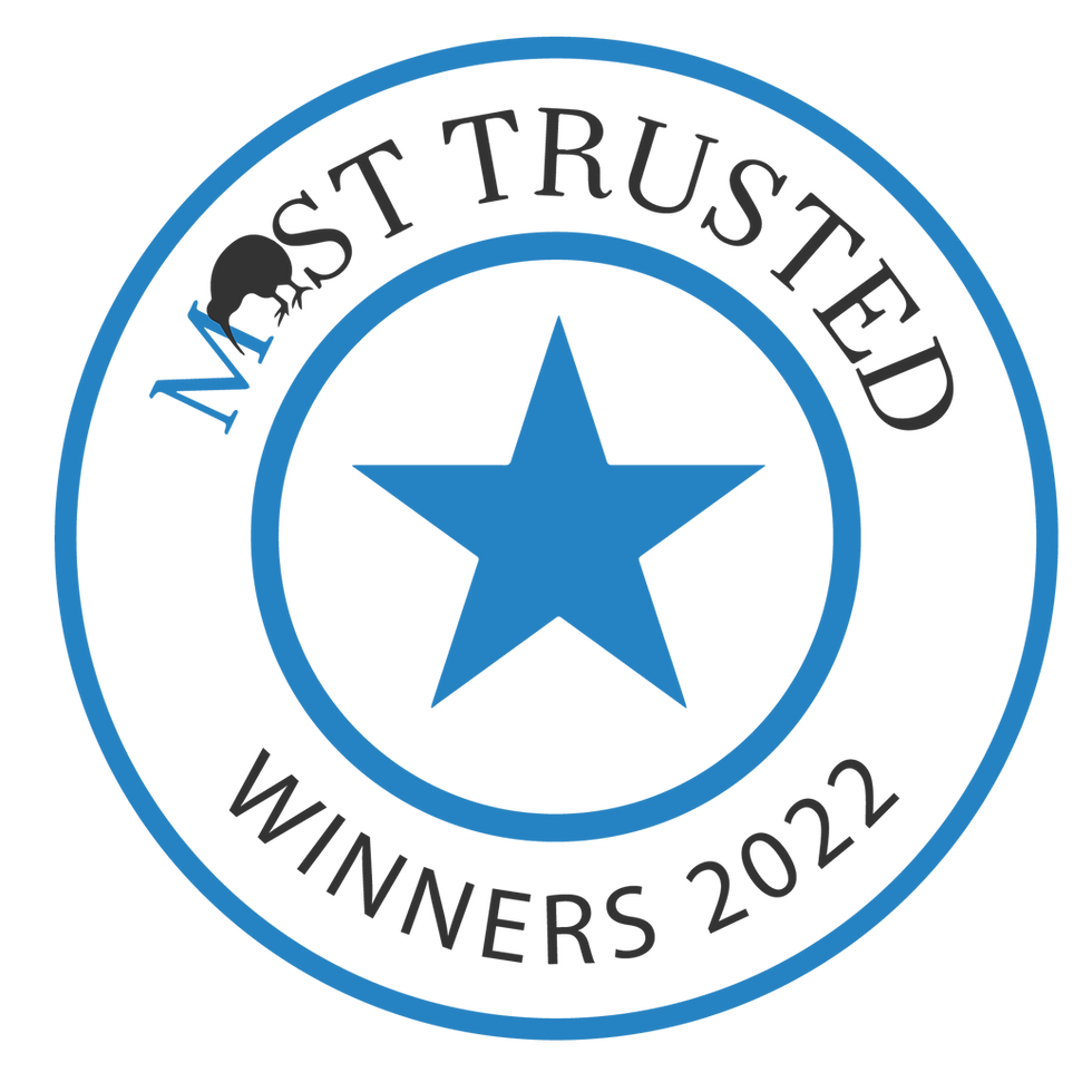 Most Trusted Winners 2022 badge