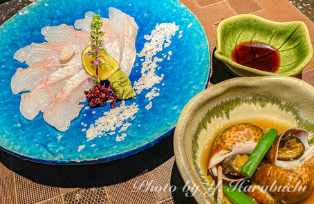 宇部では九州の旬の食材が美味い!(対馬産あなご、壱岐産ばい貝、合馬たけのこ、鹿児島産そら豆、2024年3月17日)