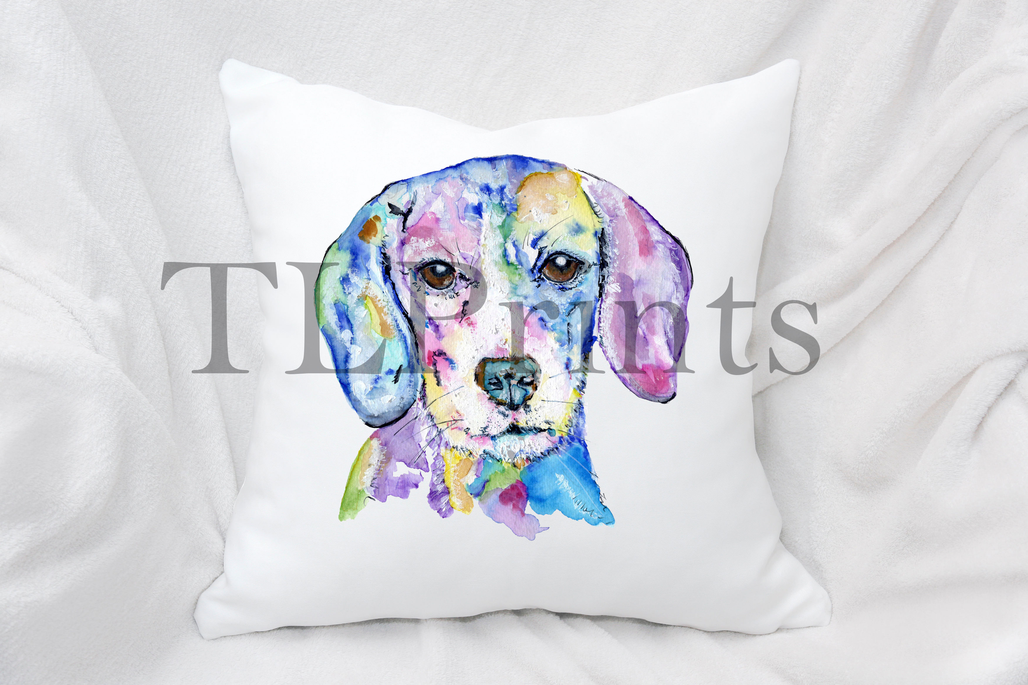 Customisable Beagle Cushion