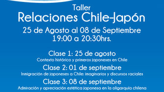 Taller de "Relaciones Chile-Japón" en el Centro de Estudios Integrales del Japón (CEIJA)