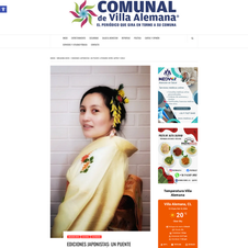 Ediciones Japonistas en el diario Comunal de Villa Alemana.