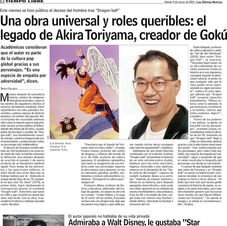Fallecimiento de Akira Toriyama
