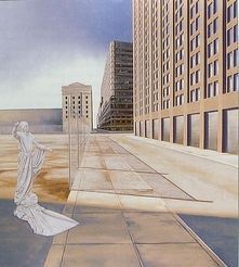 Exploration II, oil on canvas, 60x54inches