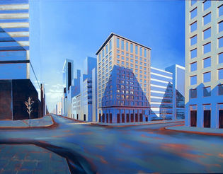 Exploration VI. Oil on canvas, 52" x 42"