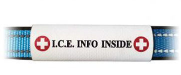 Thumbnail: ICE Dog Large/Velcro Vinyl Add Tag