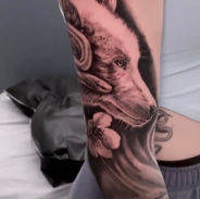 Chloe Bates, arctic tattoo, chlotattoo