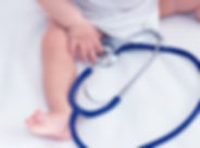 Bébé avec Stethoscope