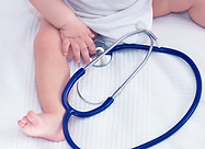 Baby with Stethoscope