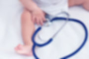 Baby with Stethoscope