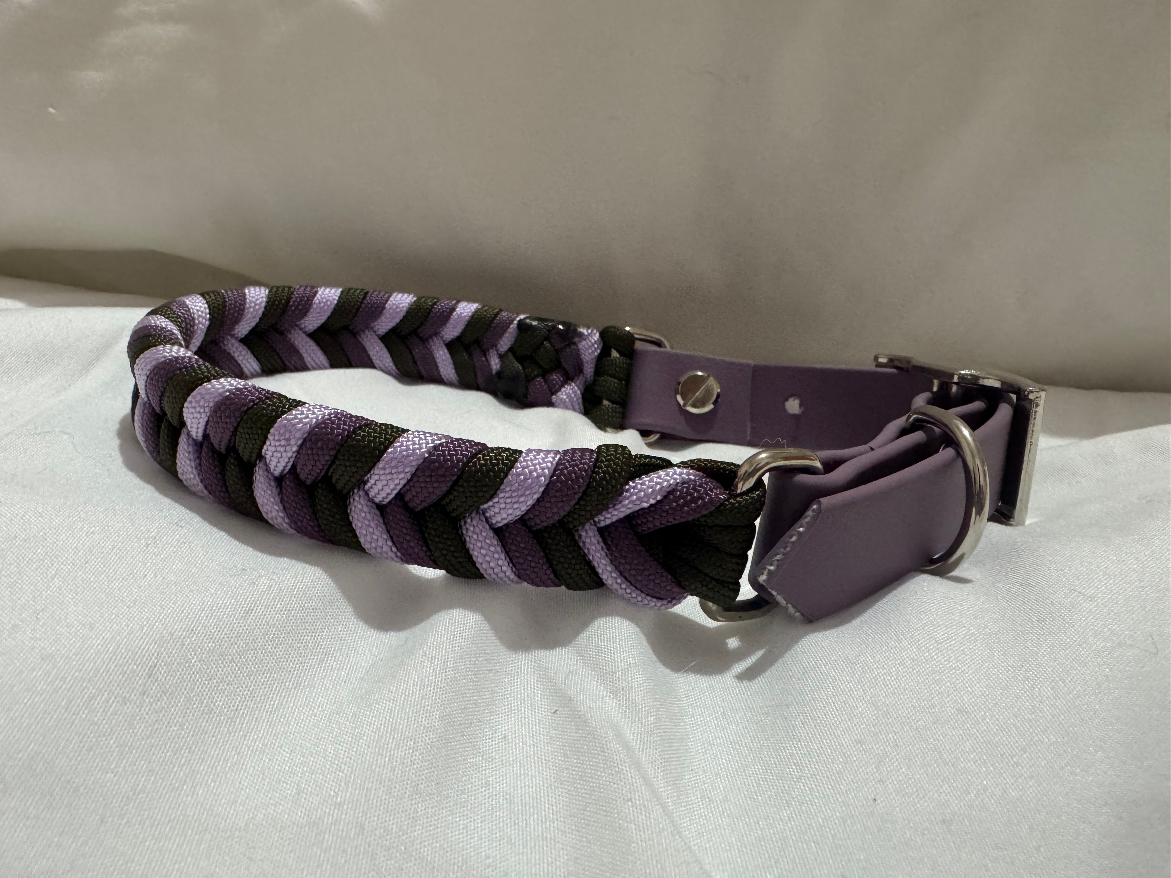 14-17” braided with biothane adapter 