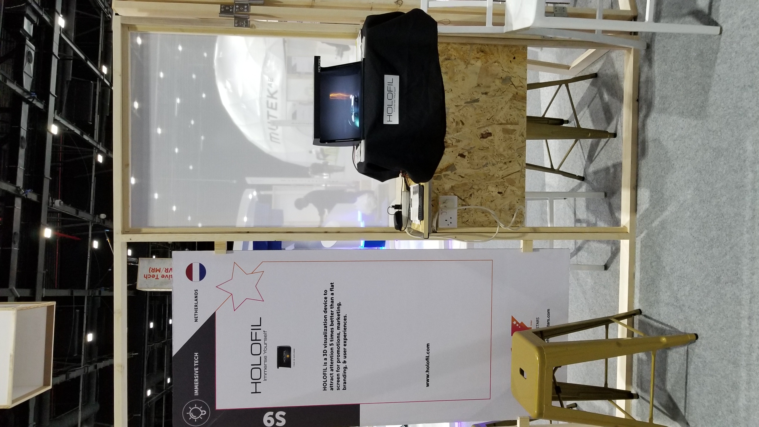 HOLOFIL @ Gitex 2018 Dubai