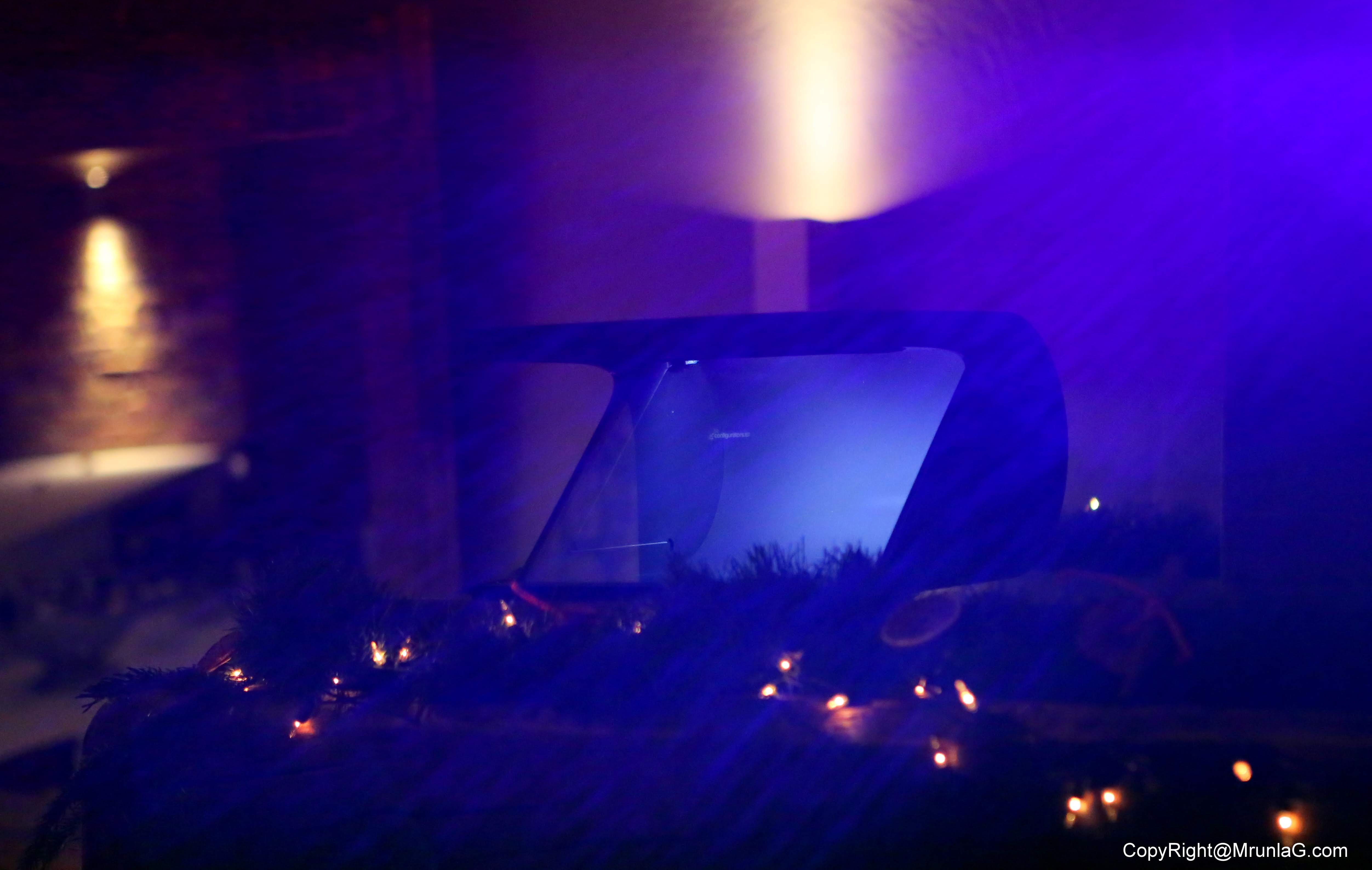 HOLOFIL during projection