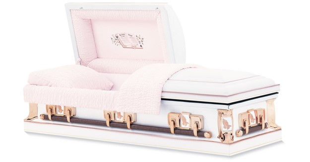 Lord's Prayer White with Pink