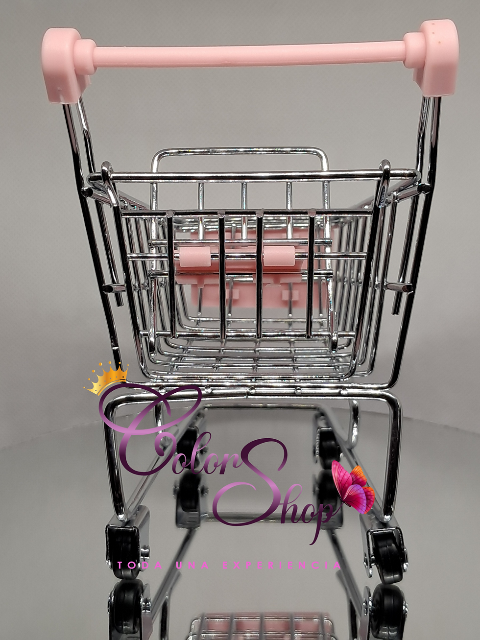 Mini Carretilla Rosa