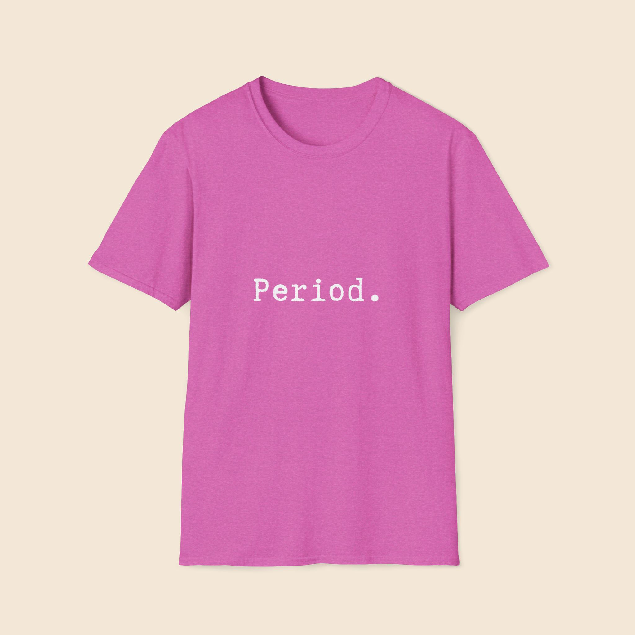 'Period' - Unisex Softstyle T-Shirt