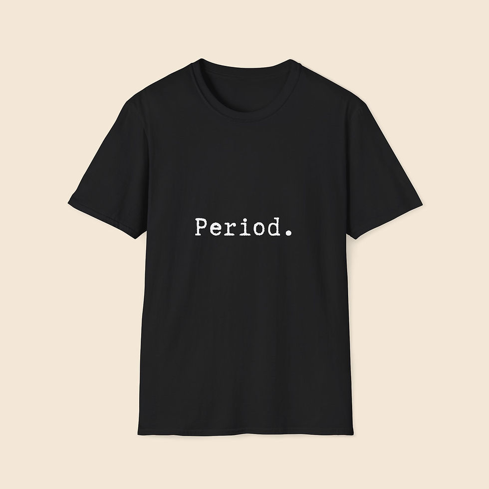Thumbnail: 'Period' - Unisex Softstyle T-Shirt