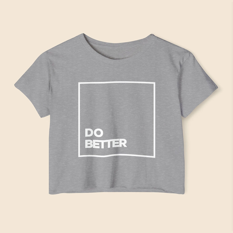 Thumbnail: 'Do Better' Crop Top