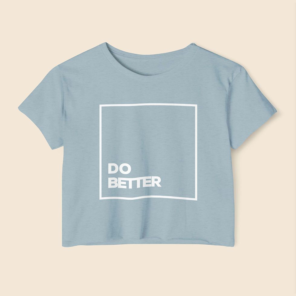 Thumbnail: 'Do Better' Crop Top