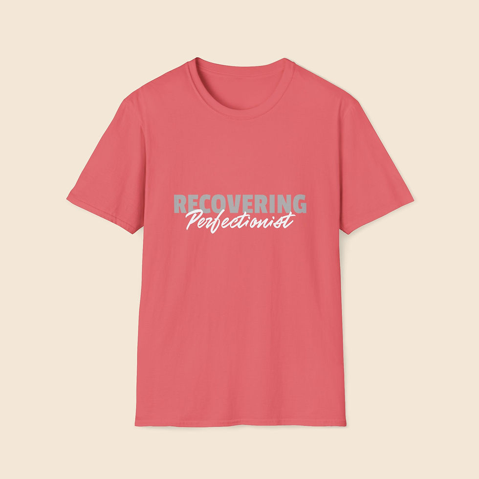 Thumbnail: "Recovering Perfectionist" Unisex Softstyle T-Shirt